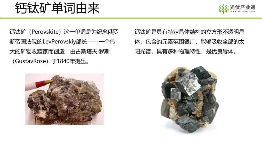 钙钛矿光伏电池产业报告（之一）钙钛矿简介