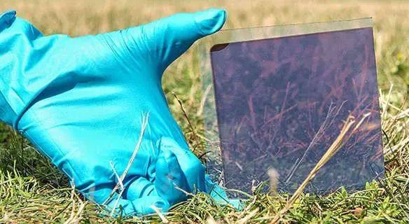 半透明钙钛矿太阳能电池应用