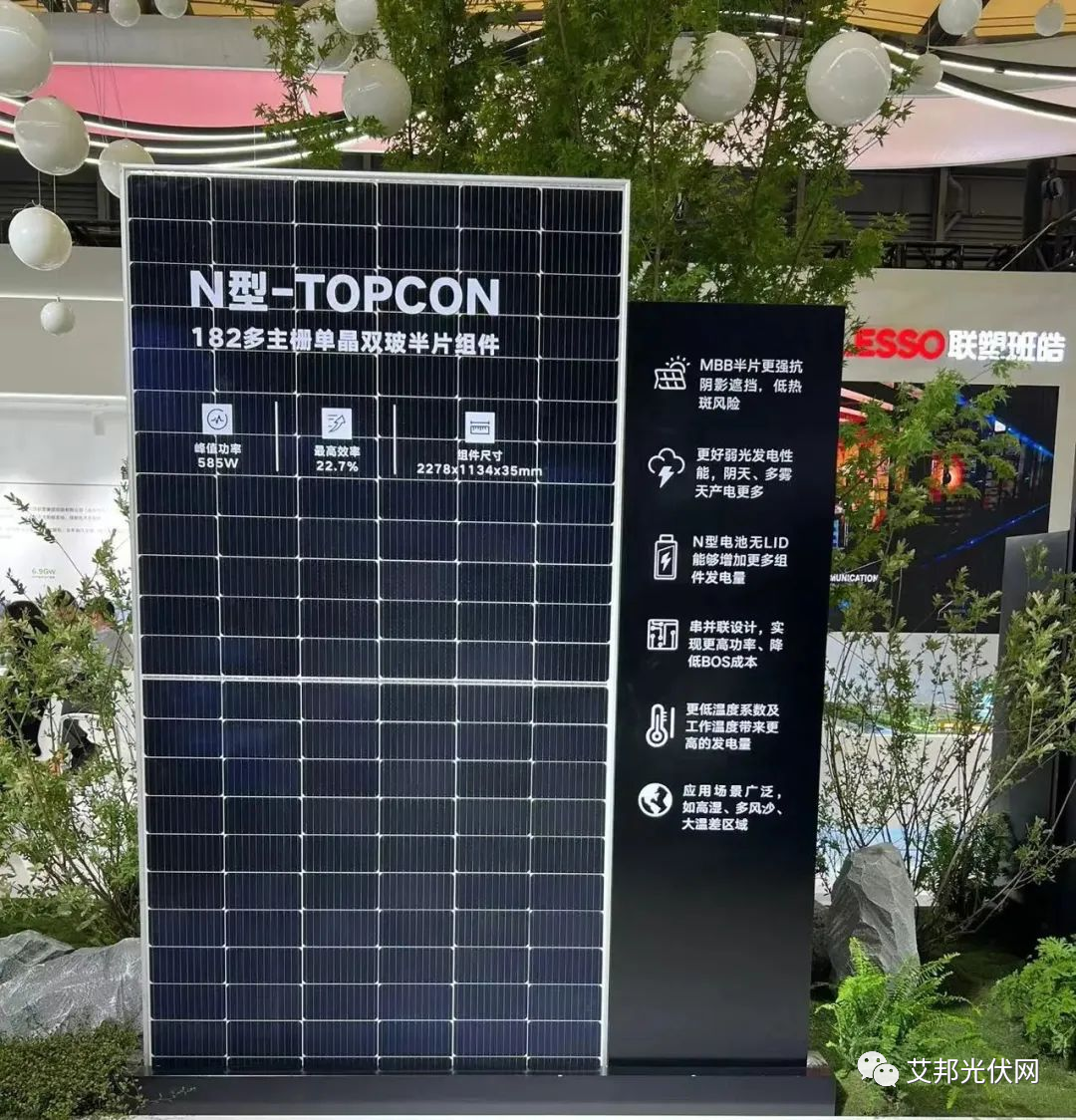 2023 SNEC光伏展：TOPcon组件成为热门！