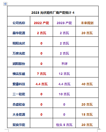 透过SNEC看光伏：2023年73家厂商落地组件产能近1100吉瓦！