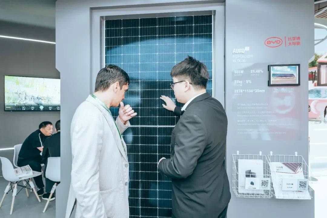 比亚迪太阳能精彩亮相上海SNEC展